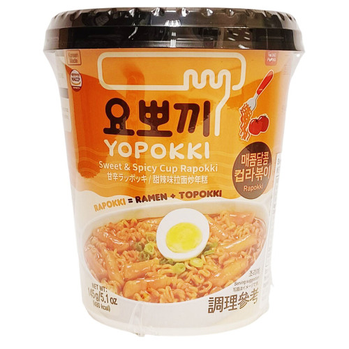 杯装拉面年糕-甜辣