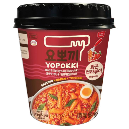 杯装拉面年糕-麻辣