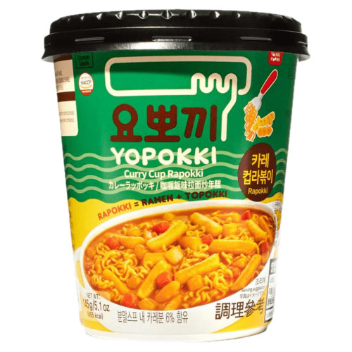 杯装拉面年糕-咖喱味