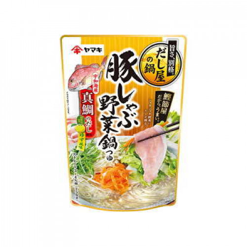 火鍋湯底-豚肉野菜锅柴鱼味