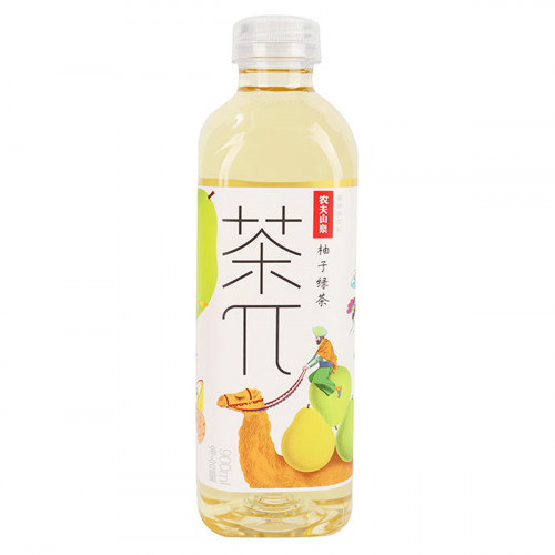 茶派-柚子绿茶900ml