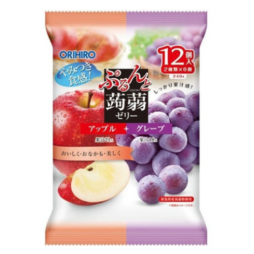 蒟蒻果冻-苹果+葡萄