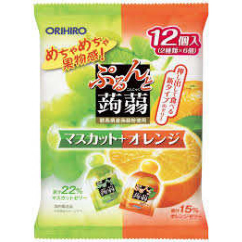 蒟蒻果冻-青提+橘子