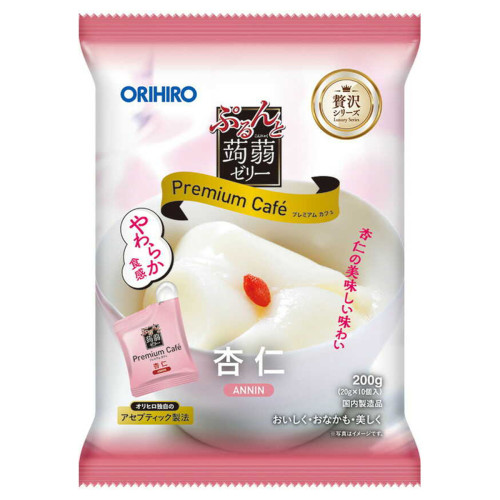 蒟蒻果冻-杏仁豆腐