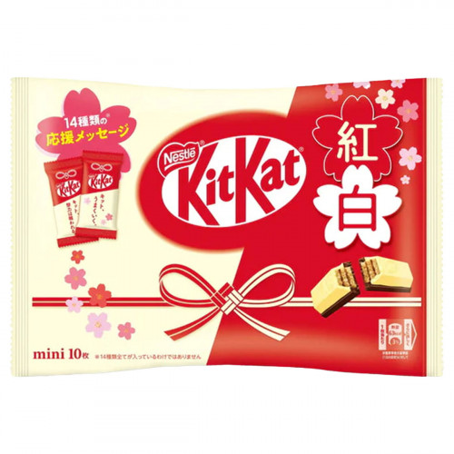 KitKat巧克力棒-红白限定