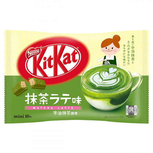 KitKat巧克力棒-抹茶拿铁