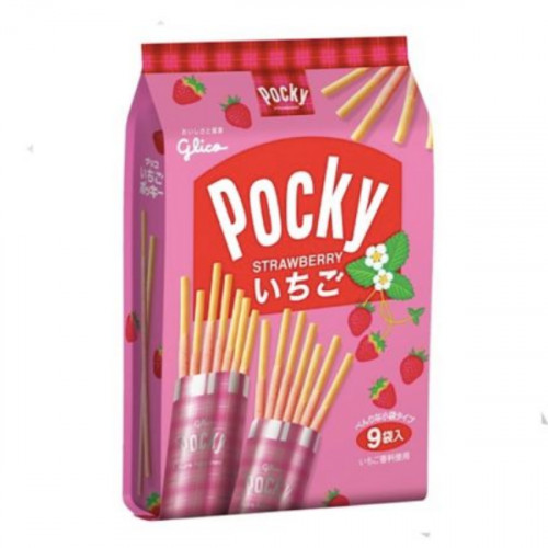 Pocky袋装 - 草莓