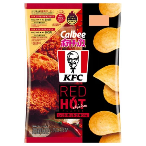 薯片-KFC劲辣红鸡味