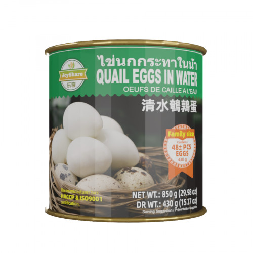清水鹌鹑蛋罐头850g