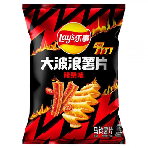 大波浪薯片-辣条味