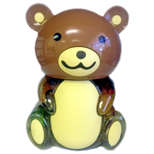 棕色玩具熊罐