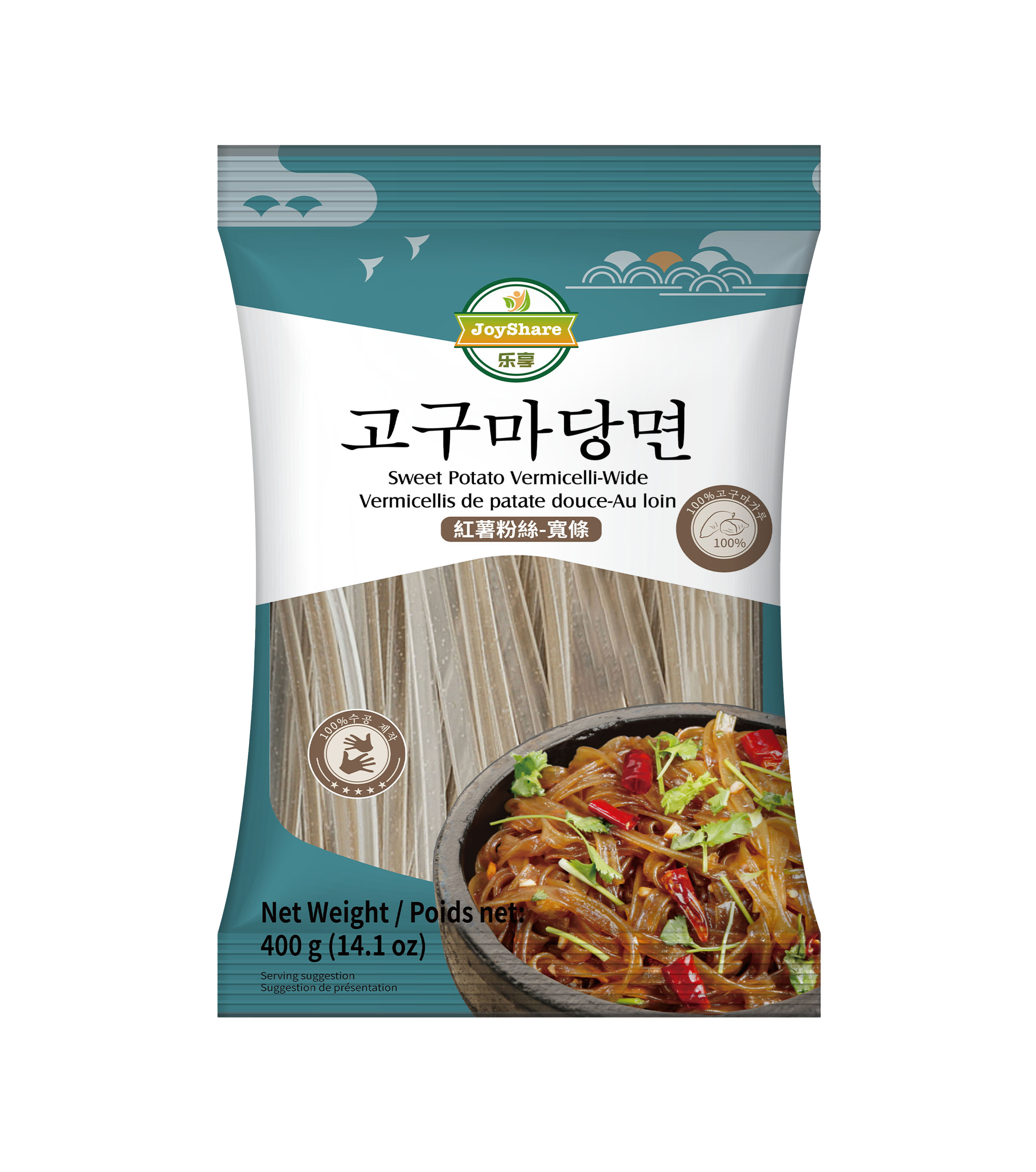 韩国红薯粉丝-宽条
