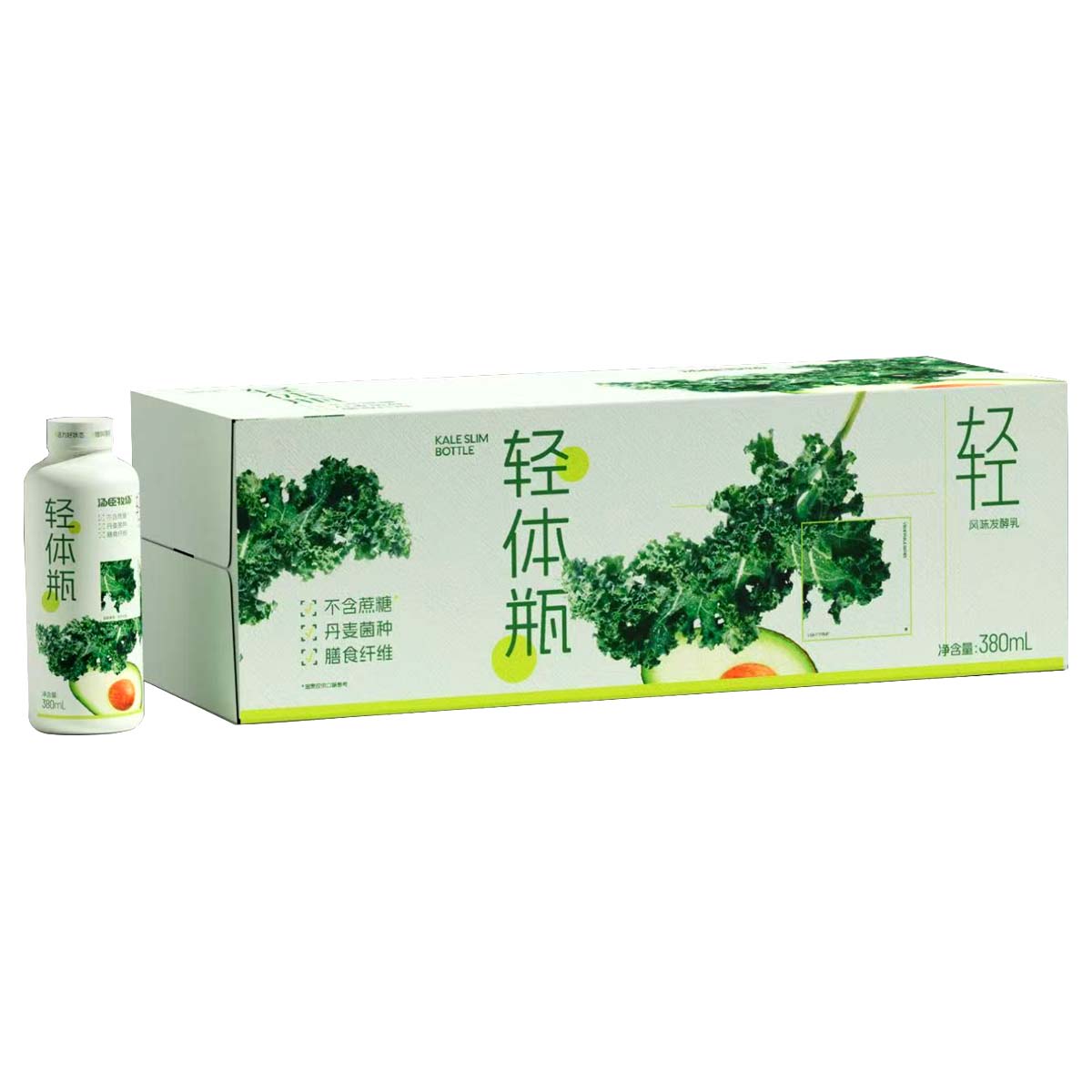 轻体瓶酸奶-牛油果羽衣甘蓝
