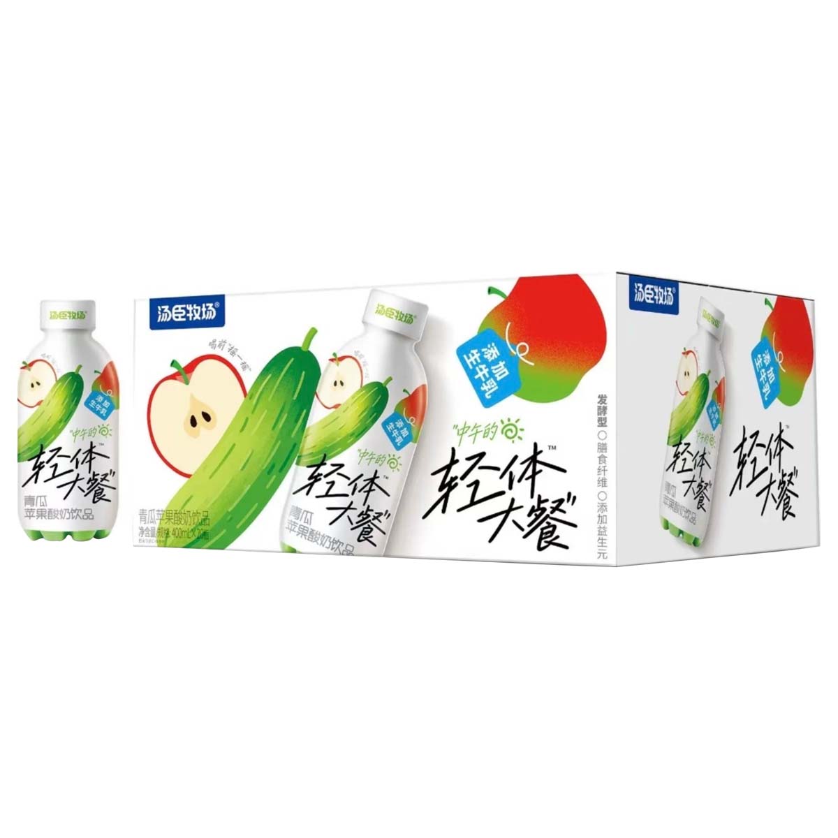 酸奶-青瓜苹果