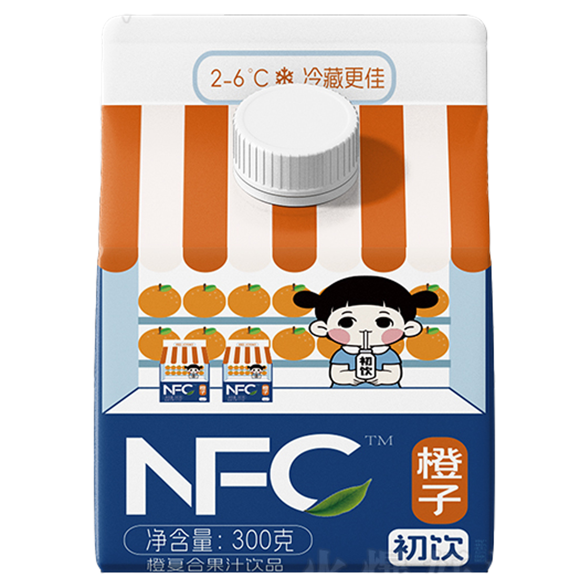 新鲜屋NFC橙汁