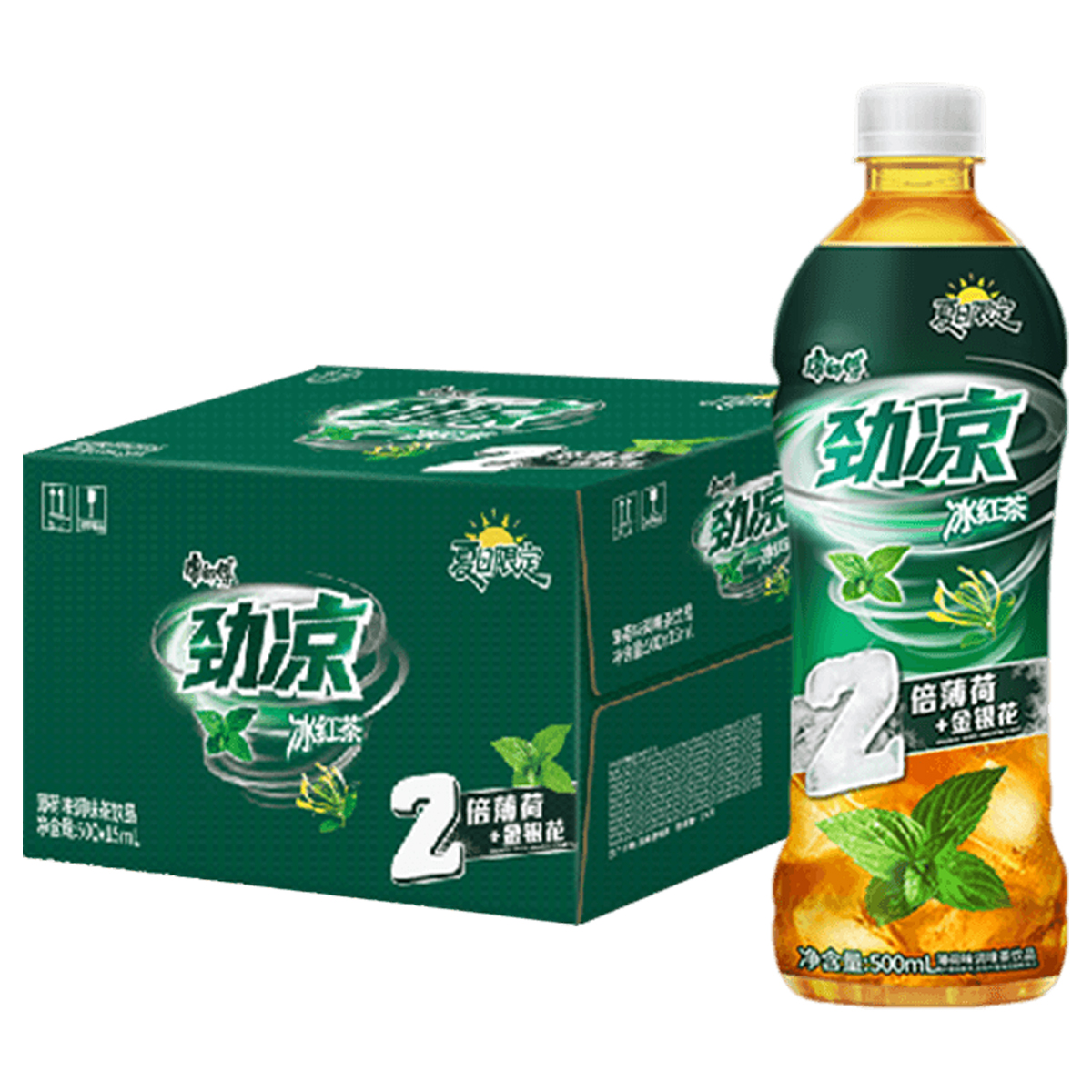 劲凉双倍薄荷冰红茶