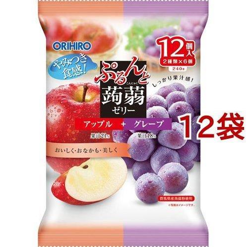 蒟蒻果冻-苹果+葡萄