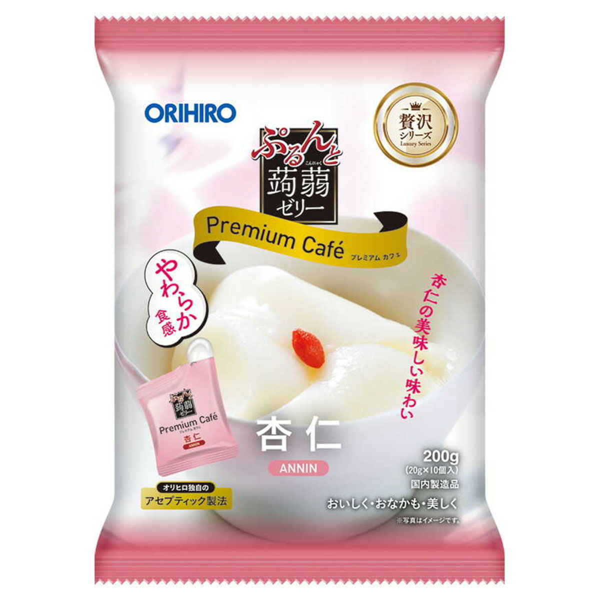 蒟蒻果冻-杏仁豆腐