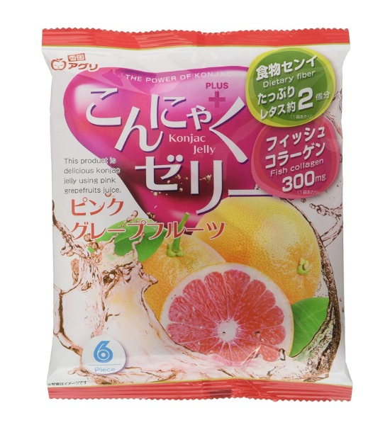 Yukiguni蒟蒻果冻-粉西柚