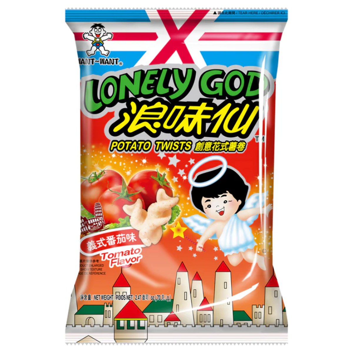 浪味仙-花式薯卷-意式番茄