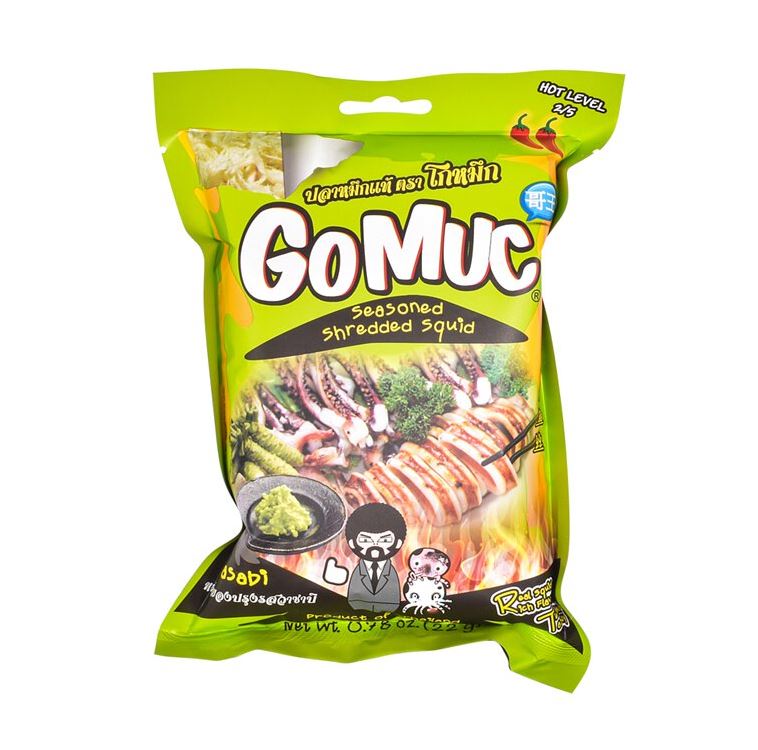 GoMuc 鱿鱼丝-芥末味
