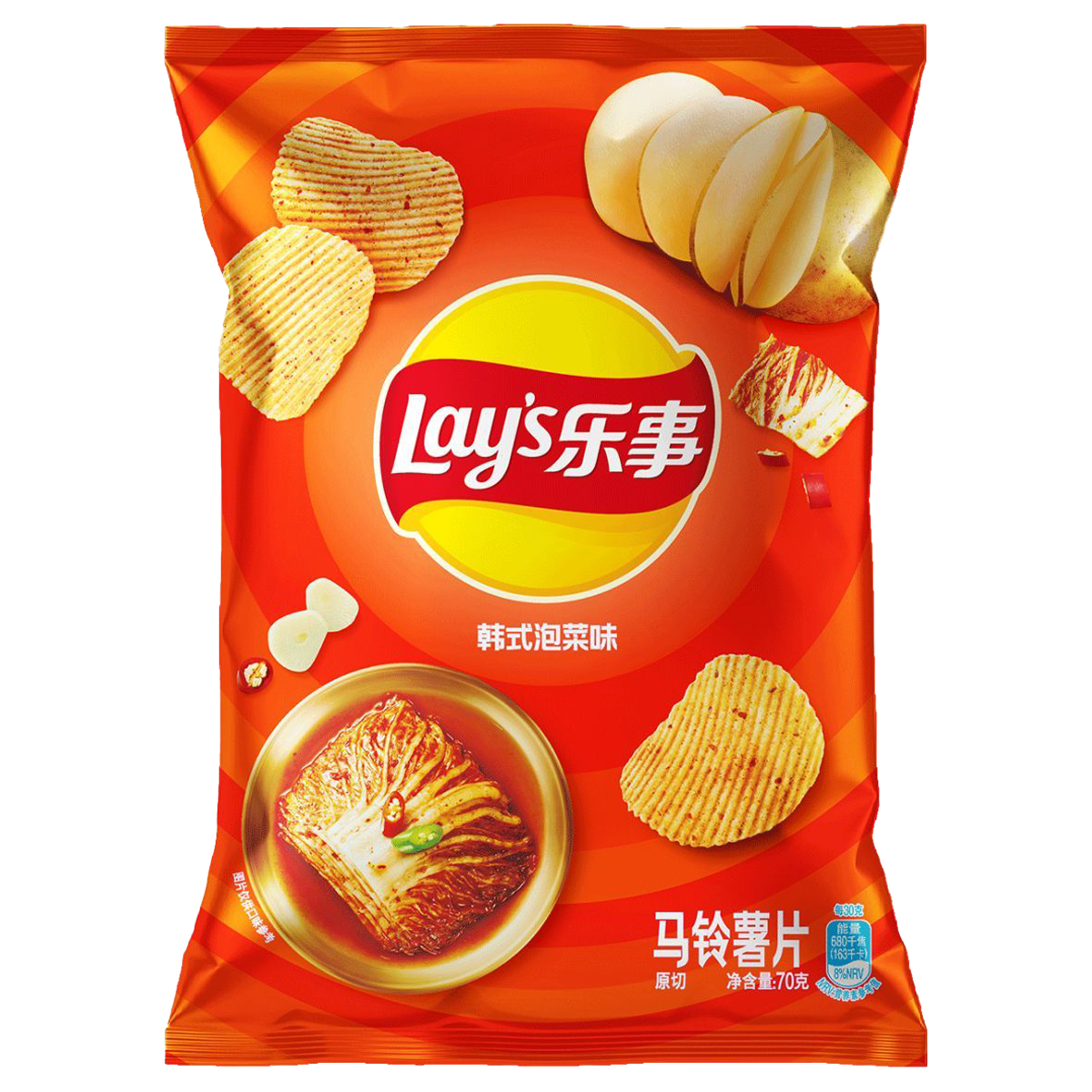 薯片-泡菜味